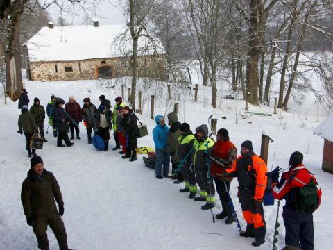 Zemledus makšķerēšanas sacensības, 24. februāris, Raiskums