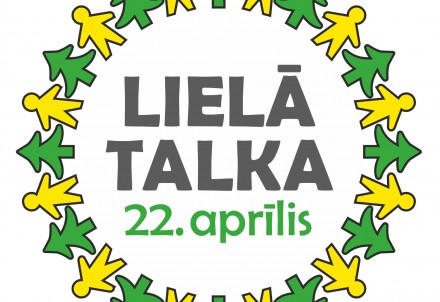 Lielā Talka norisināsies 22. aprīlī