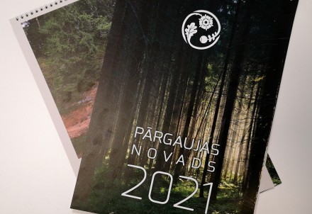 Pārgaujas novada pašvaldība izdevusi sienas kalendāru 2021. gadam
