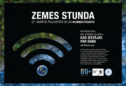 Aicina atbalstīt akciju “Zemes stunda”
