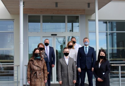 Vides aizsardzības un reģionālās attīstības ministrs Artūrs Toms Plešs viesojas Reģionālajā atkritumu apsaimniekošanas centrā “Daibe”