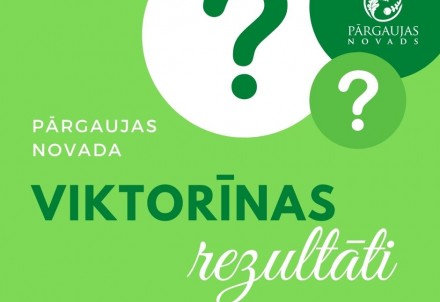 Viktorīnas par Latviju un Pārgaujas novadu rezultātu apkopojums
