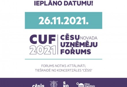Novembra beigās notiks Cēsu novada uzņēmēju forums