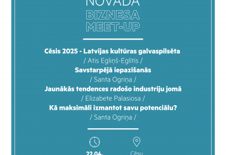 Cēsu novada biznesa Meet – up