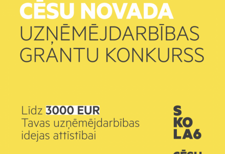 Līdz 21.maijam iespēja pieteikties grantu konkursam novada uzņēmējdarbības atbalstam