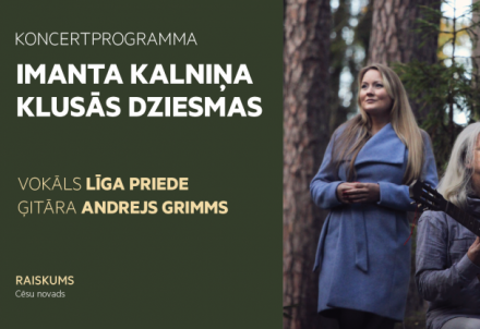 Koncertprogramma "Imanta Kalniņa Klusās dziesmas" Raiskumā