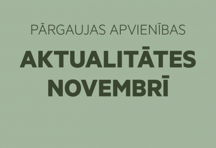 Pārgaujas apvienības aktualitātes