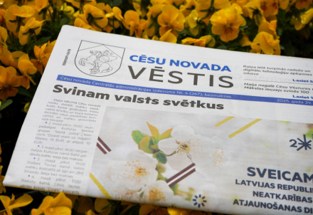 Vai saņēmi informatīvo izdevumu "Cēsu Novada Vēstis"?