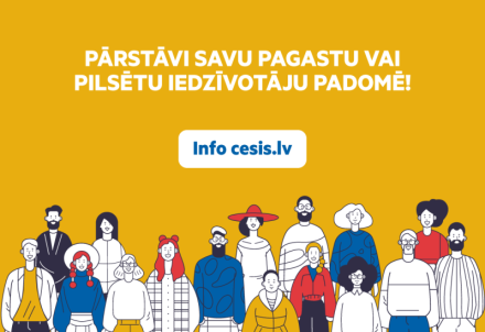 Izsludināta kandidātu pieteikšanās iedzīvotāju padomēm desmit Cēsu novada teritorijās