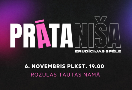 PRĀTA NIŠA – erudīcijas spēles trešais posms