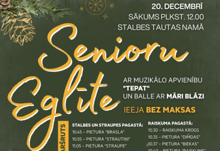 Ziemassvētku pasākums Pārgaujas apvienības senioriem