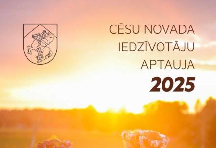 Cēsu novada iedzīvotāju aptauja 2025