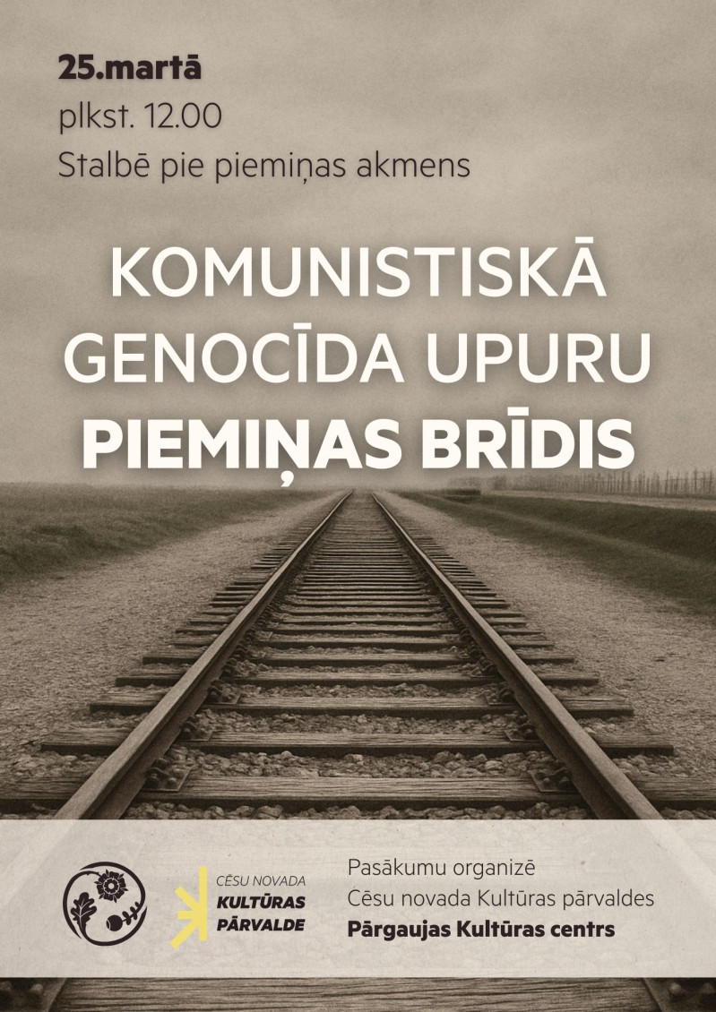 Komunistiskā genocīda upuru piemiņas diena Stalbē