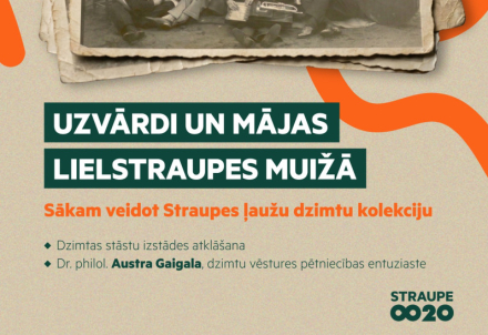 Uzvārdi un mājas Lielstraupes muižā