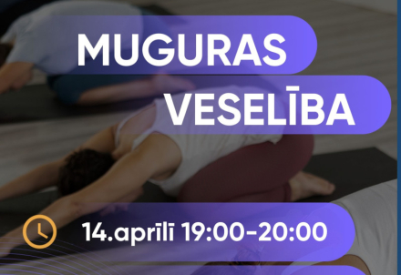 Bezmaksas nodarbība par muguras veselību