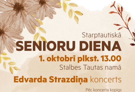 Starptautiskā senioru diena Stalbē